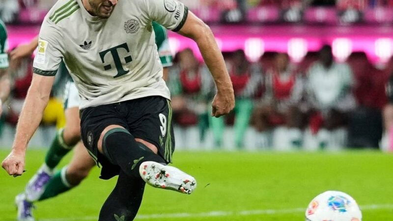 4:0 gegen Werder Bremen: Bayern siegen mit 100-Tore-Kane munter weiter