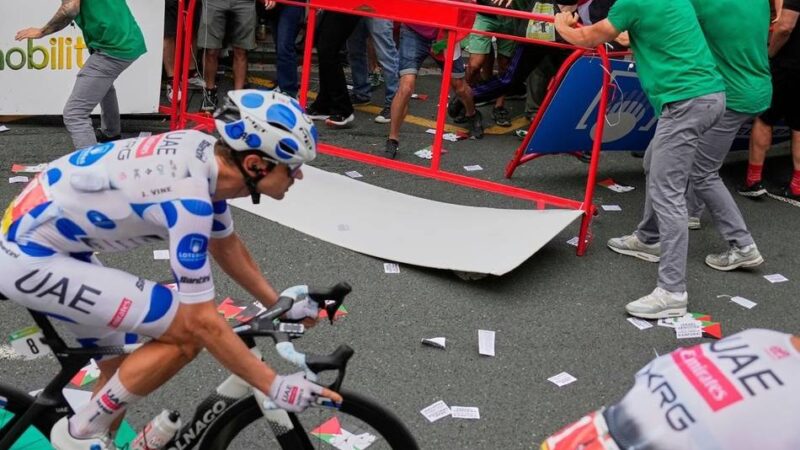 Nach Eklat bei Vuelta: Radsport-Weltverband kritisiert Proteste