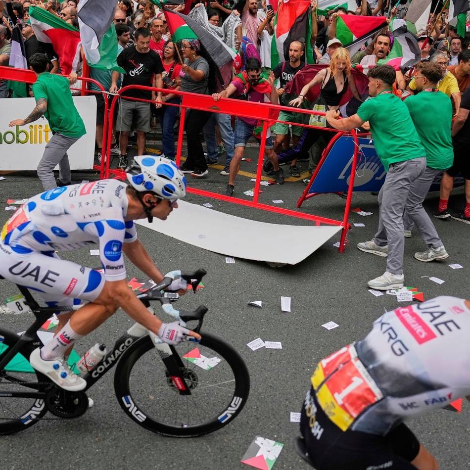 Nach Eklat bei Vuelta: Radsport-Weltverband kritisiert Proteste