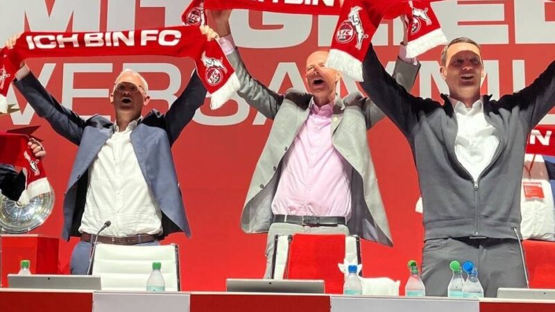 Vor rund 5600 anwesenden Mitglieder: Nach Mammut-Sitzung – Stobbe ist neuer „Effzeh“-Präsident