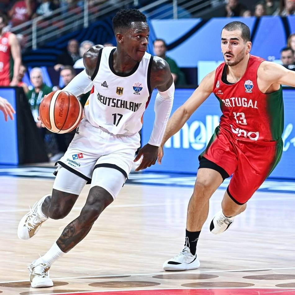 „Es war nicht leicht“: Mumbru feiert EM-Premiere – Basketballer mühen sich gegen Portugal ins Viertelfinale