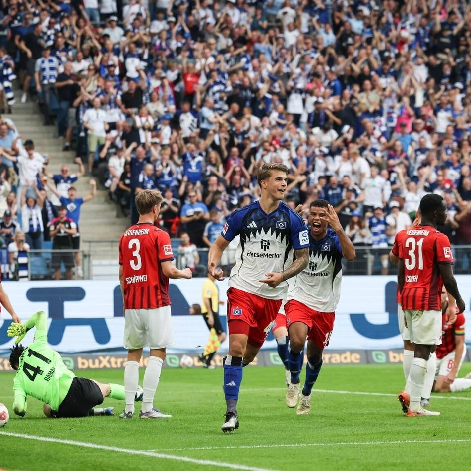 Bundesliga kompakt: Hamburg feiert ersten Sieg nach dem Aufstieg – Kane trifft dreimal für Bayern