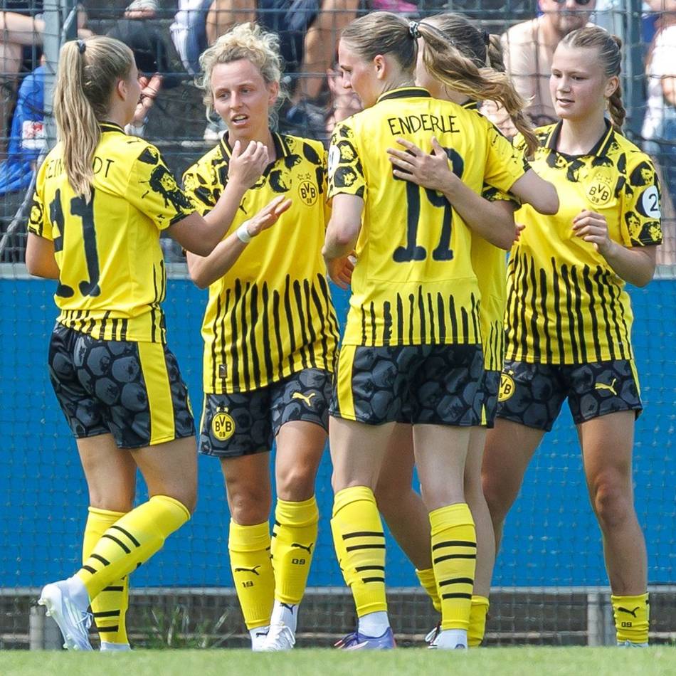 Vor über 10.000 Zuschauern im Pokal: Von der Kreisliga zum Traumduell – BVB-Frauen gegen Bayern