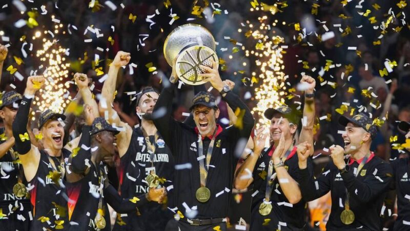 „Sind genau da, wo wir hingehören“: Deutschlands Basketballer schlagen die Türkei und sind Europameister