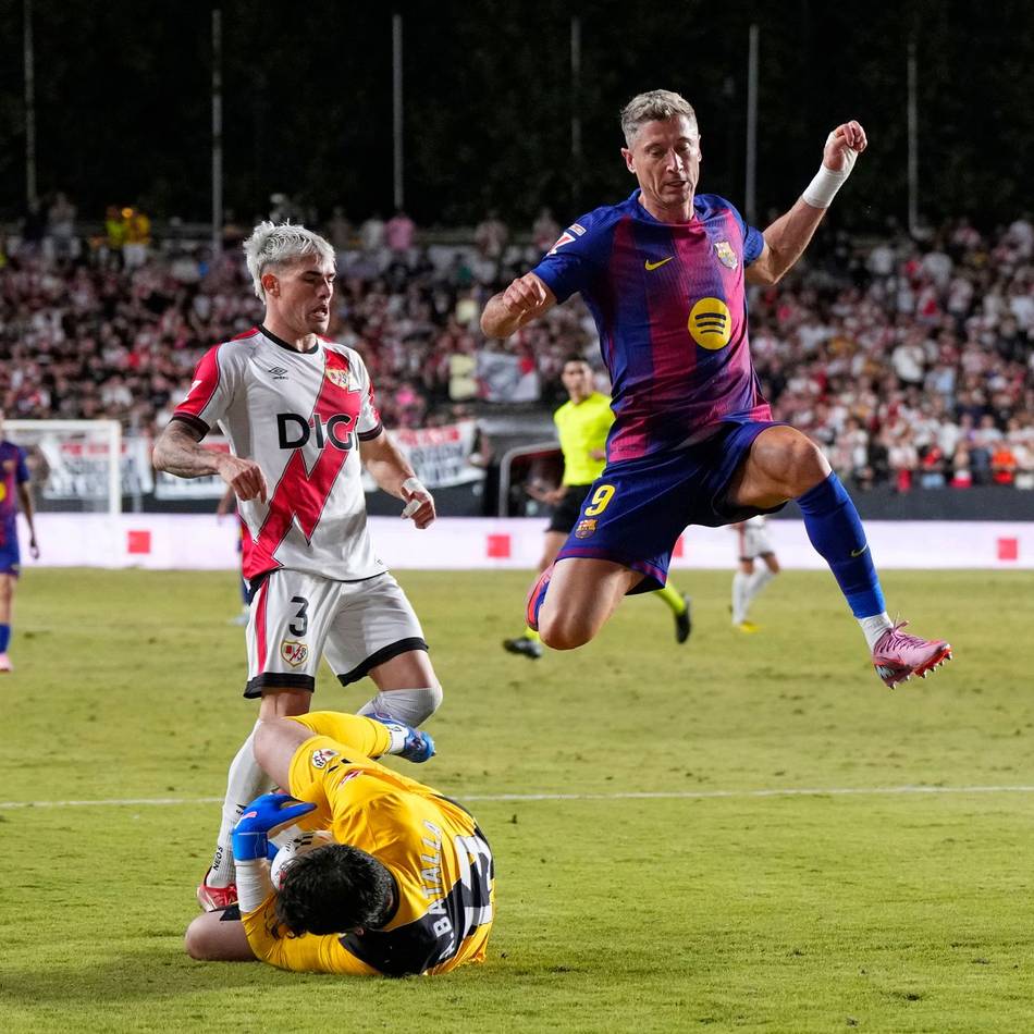 „Technisches Chaos“: VAR ausgefallen – Barca stolpert bei Rayo Vallecano
