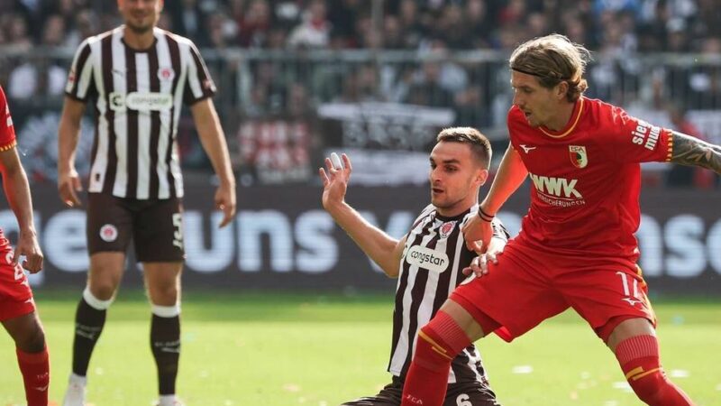 Erst Elfmeter-Nachschuss, dann Freistoß-Glück: St. Pauli dreht Partie gegen Augsburg mit zwei Standardtoren