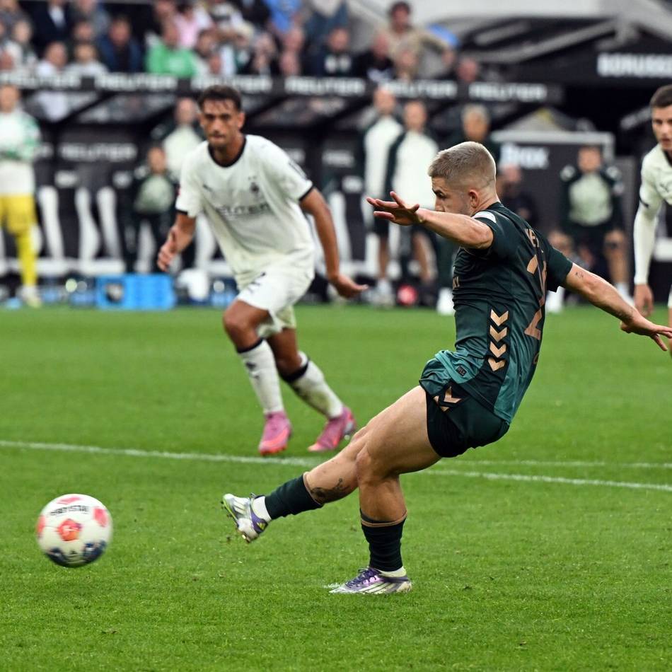 Ein Punkt nach drei Spielen: 0:4 – Gladbach gibt sich gegen Werder auf