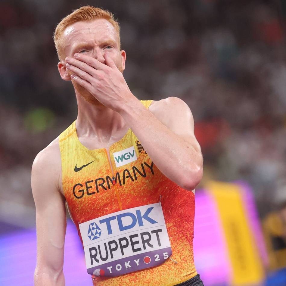 „Habe ich mir selbst zuzuschreiben“: Keine WM-Medaille – Hindernisläufer Ruppert bricht im Endspurt ein
