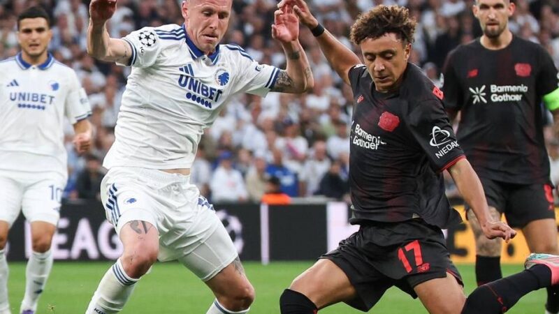 Ausgleich in der 90.+2: Bayer 04 holt glücklichen Punkt beim FC Kopenhagen