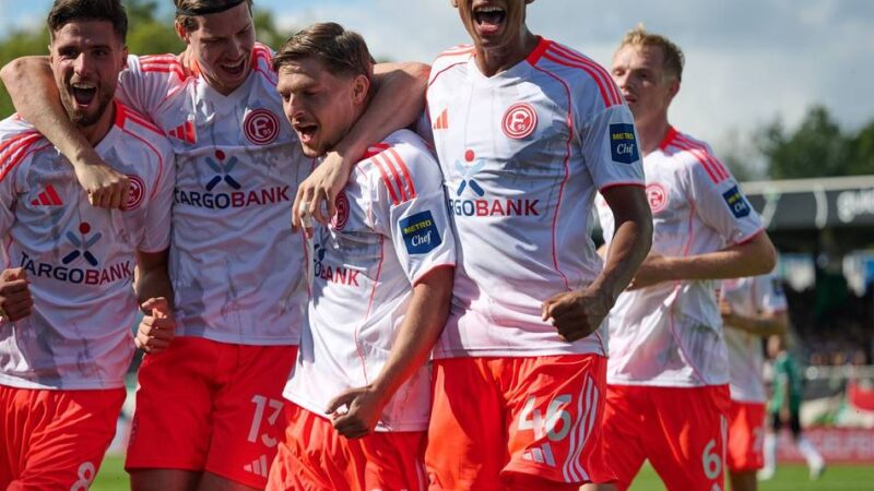 Nach 20 Jahren im Unterhaus: Fortuna erreicht Meilenstein in der Zweiten Liga