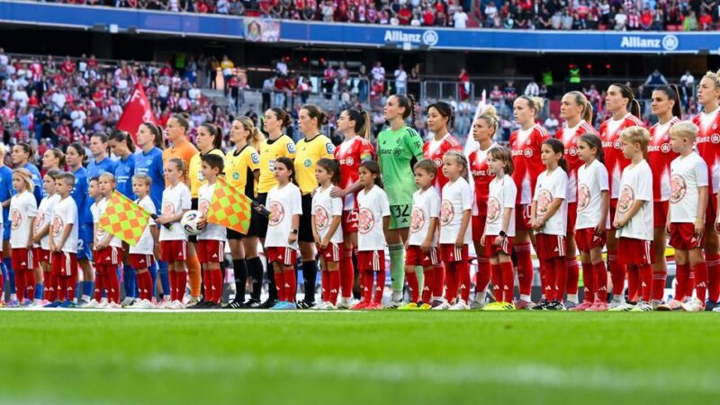 Bundesliga-Auftakt vor über 57.000 Fans: „Am liebsten immer hier spielen“ – Bayern-Frauen im Arena-Fieber