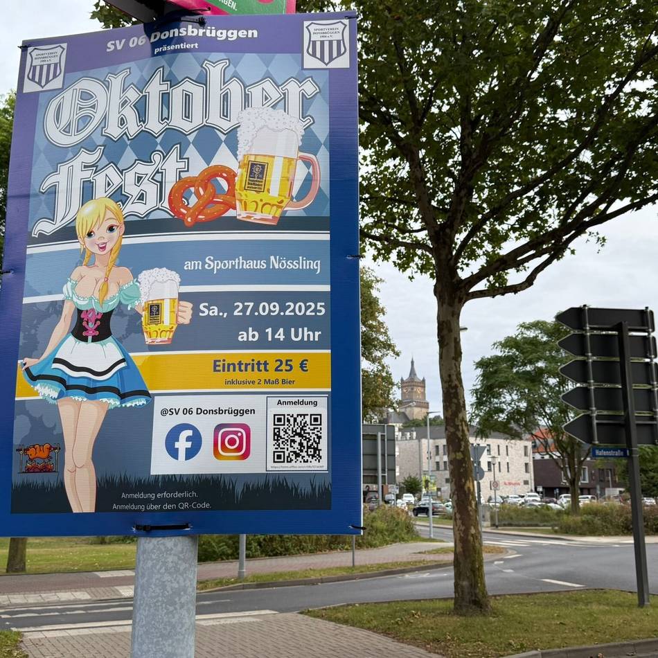 Nach Posse um Oktoberfest-Werbung: „Völlig harmlos“ oder „respektlos“? Kleve streitet über Plakat-Regeln