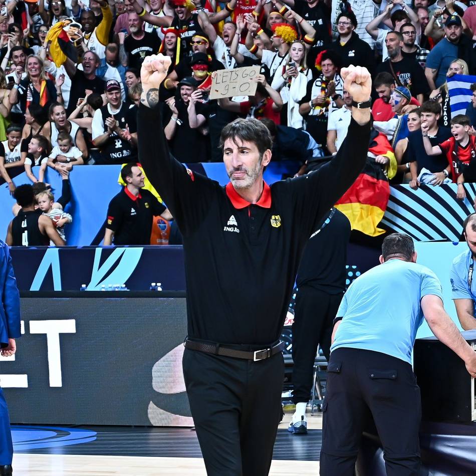 Operation nötig: Basketball-Trainer Mumbru nach EM-Gewinn erneut im Krankenhaus