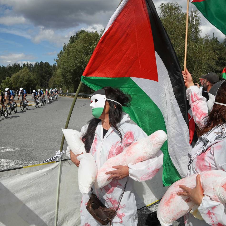 Radrennen wird zum Politikum: Warum gerade die Vuelta zur Bühne für Anti-Israel-Proteste wird