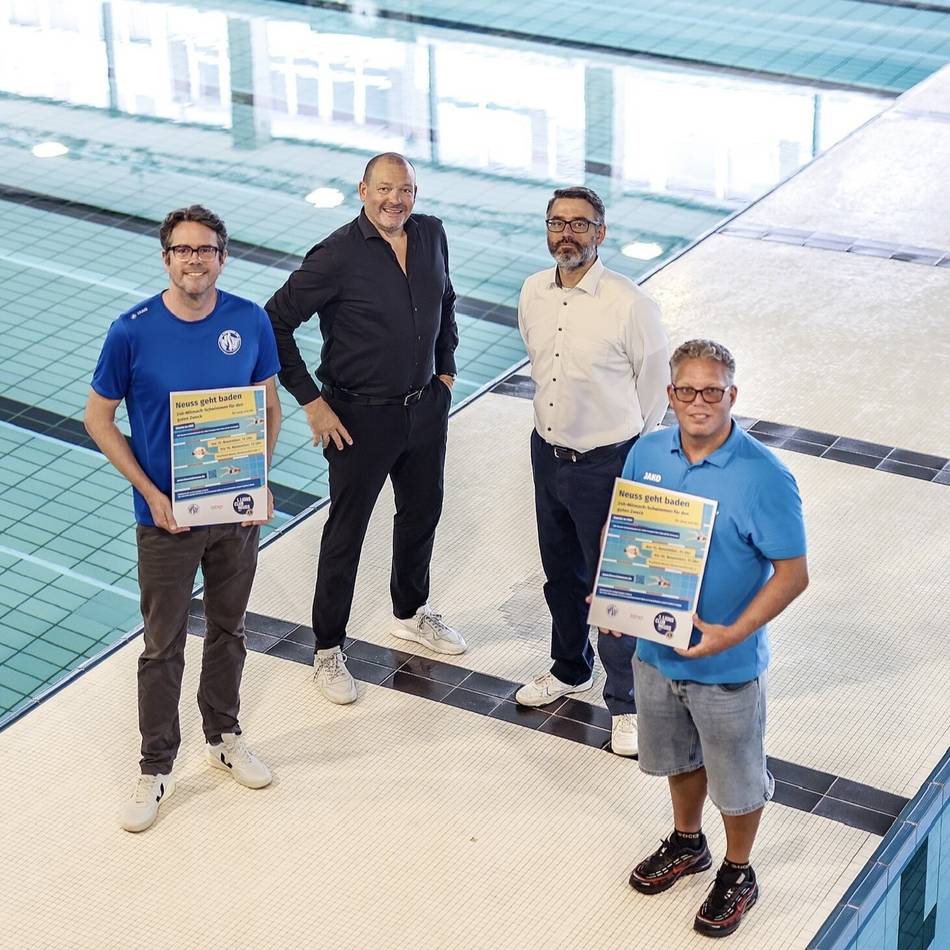 Das nächste 24-Stunden-Schwimmen in Neuss steht an: Bahnen ziehen für den guten Zweck