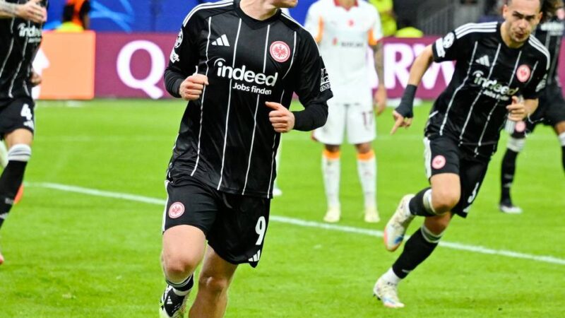 „Es war Wahnsinn, einfach perfekt“: Eintracht glänzt gegen Galatasaray – Burkardt auf Völlers Spuren
