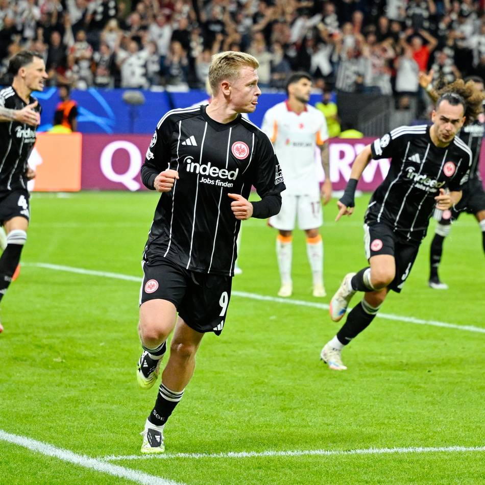 „Es war Wahnsinn, einfach perfekt“: Eintracht glänzt gegen Galatasaray – Burkardt auf Völlers Spuren