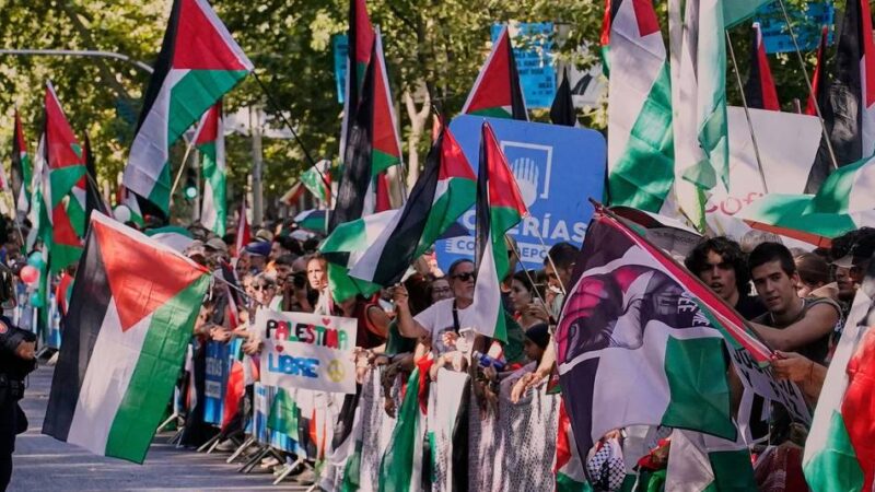 Abschluss der Spanien-Rundfahrt: Wieder Palästina-Proteste bei Vuelta – Letzte Etappe abgebrochen