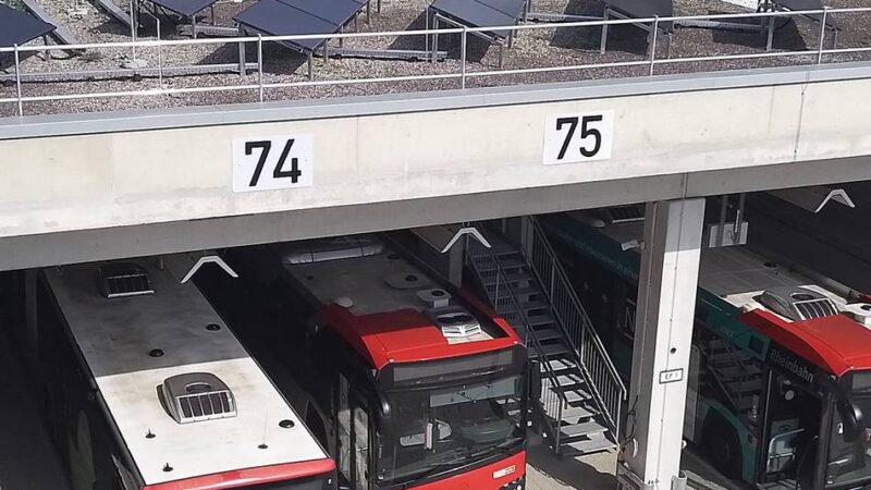 Nach Brand in Düsseldorf-Heerdt: Kosten von 24 Millionen Euro – Rheinbahn eröffnet Ladedepot für 60 E-Busse