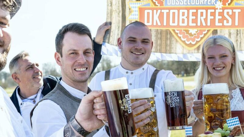 Weißbier, Brezn, Würstl: O´zapft is – hier gehts in Düsseldorf zünftig zu
