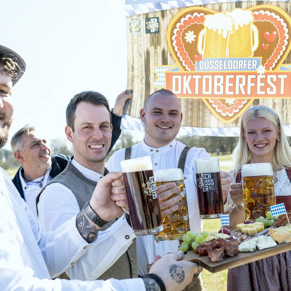 Weißbier, Brezn, Würstl: O´zapft is – hier gehts in Düsseldorf zünftig zu