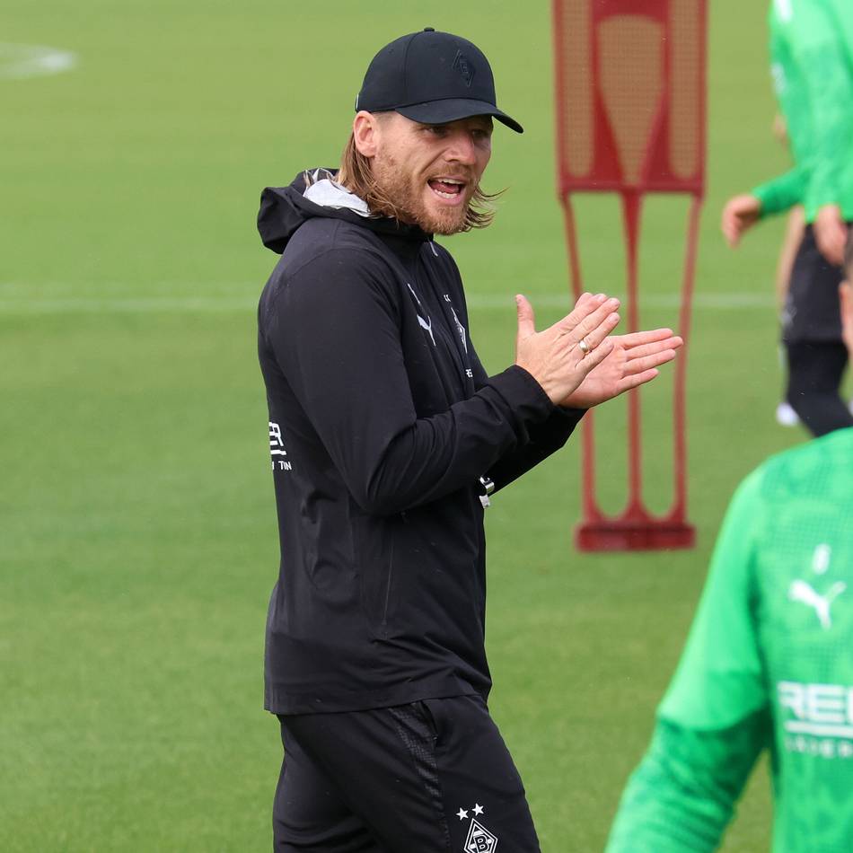Erstes Training als Borussia-Coach: Polanski strahlt Energie und Klarheit aus