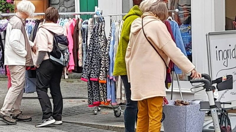 Kartoffelfest: Schöne Einkaufsatmosphäre lockt nach Wülfrath