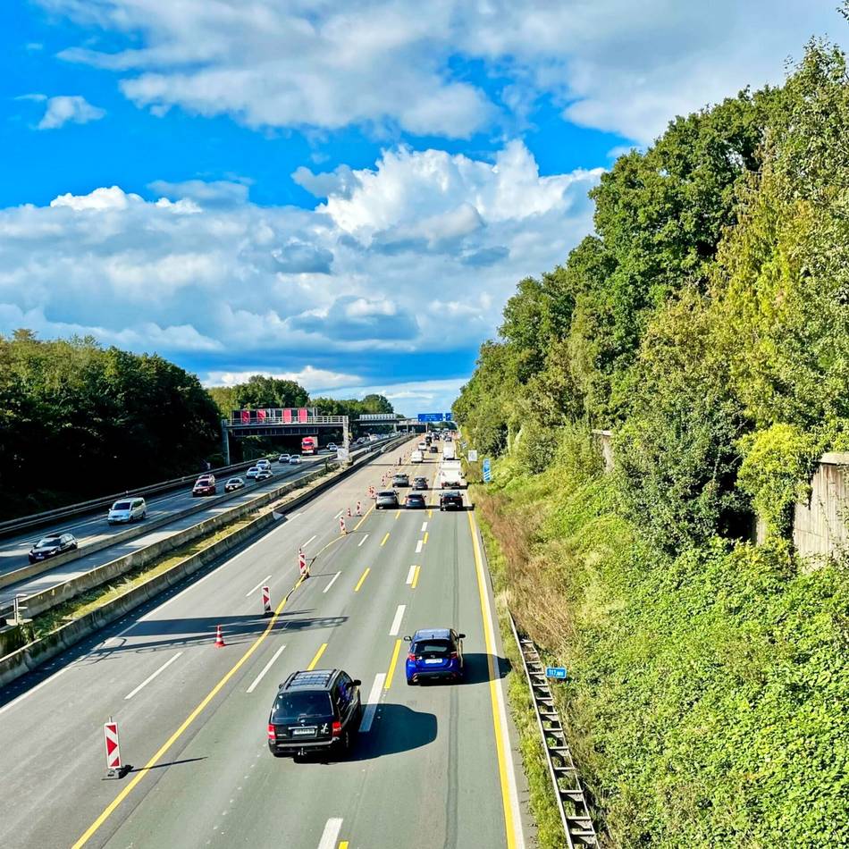 Autobahnsperrung, Baustellen, Staus: A59 ab Oktober dicht – was Solingens Pendler erwartet