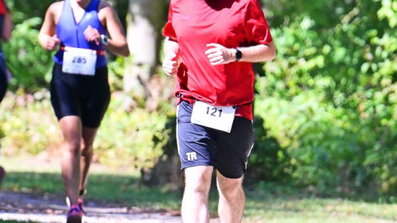Mittendrin beim Nibelungen-Triathlon in Xanten: Von der Schnapsidee eines Rückenpatienten