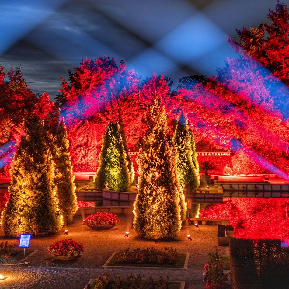 Schlossgärten Arcen: Ein herbstliches Blütenmeer