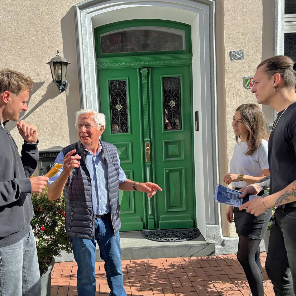 Förderprogramm in Moers: Wie Hans Vogelsang die Fassade seines Hauses saniert hat