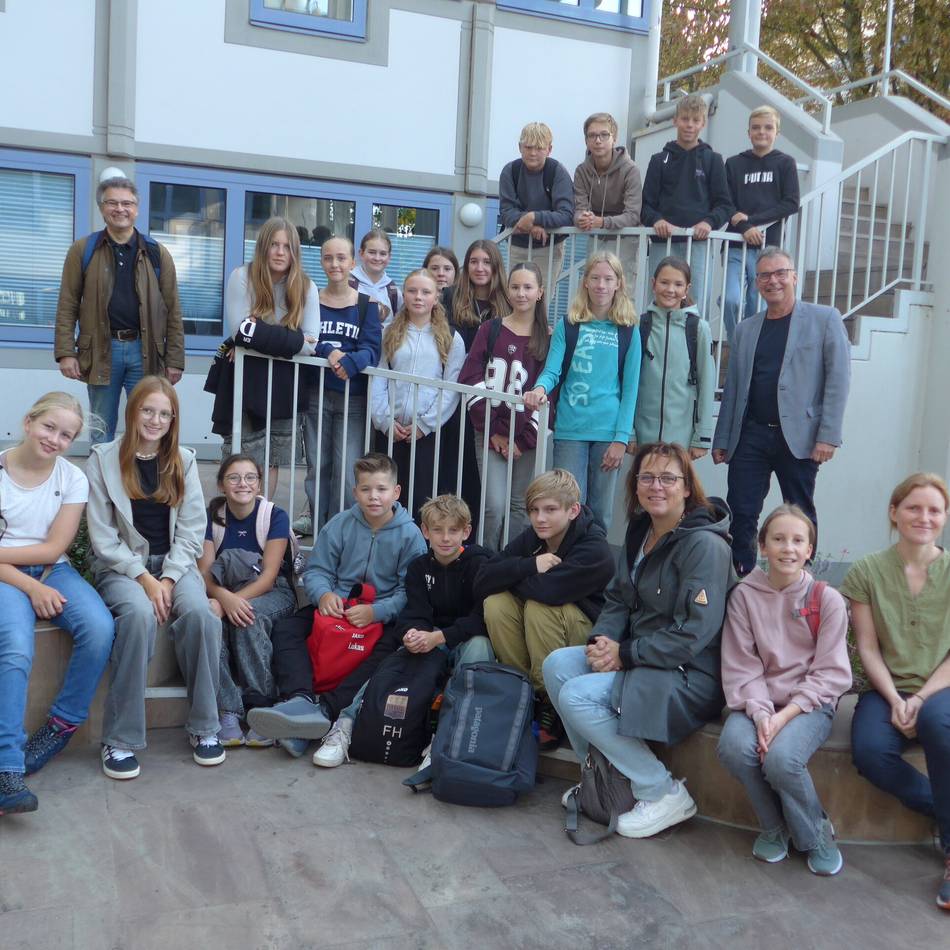 Partnerschule aus Sachsen: Besuch aus der Partnerstadt Hohenstein-Ernstthal