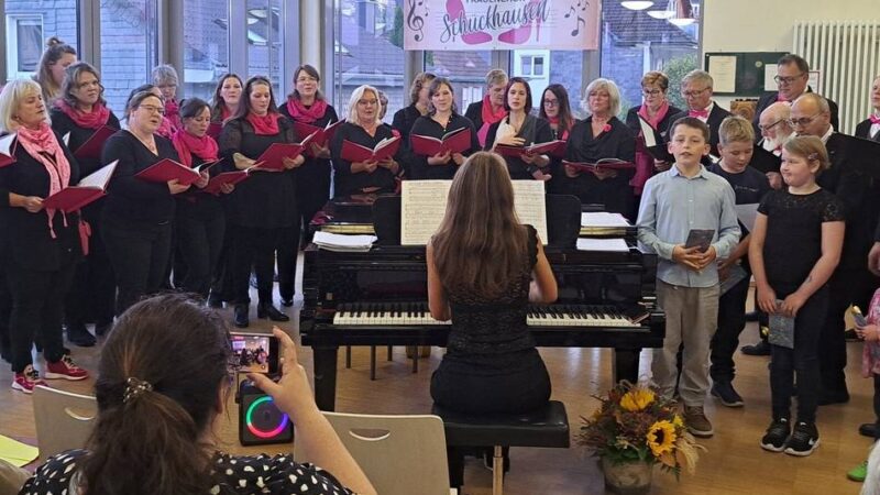 Fünftes Konzert des Hückeswagener Frauenchors Schückhausen: Chorkonzert vermittelt Botschaften und weckt Gefühle