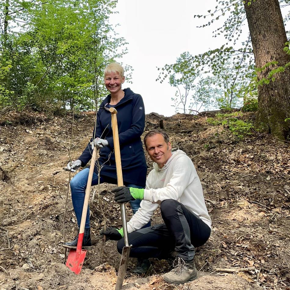 Baumpflanzaktion der Stadtsparkasse: „Verwurzelt in Wermelskirchen“ – das Baumspenden-Versprechen