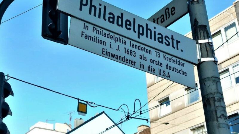 Baustelle in Krefeld: Philadelphiastraße wird teilweise zur Einbahnstraße