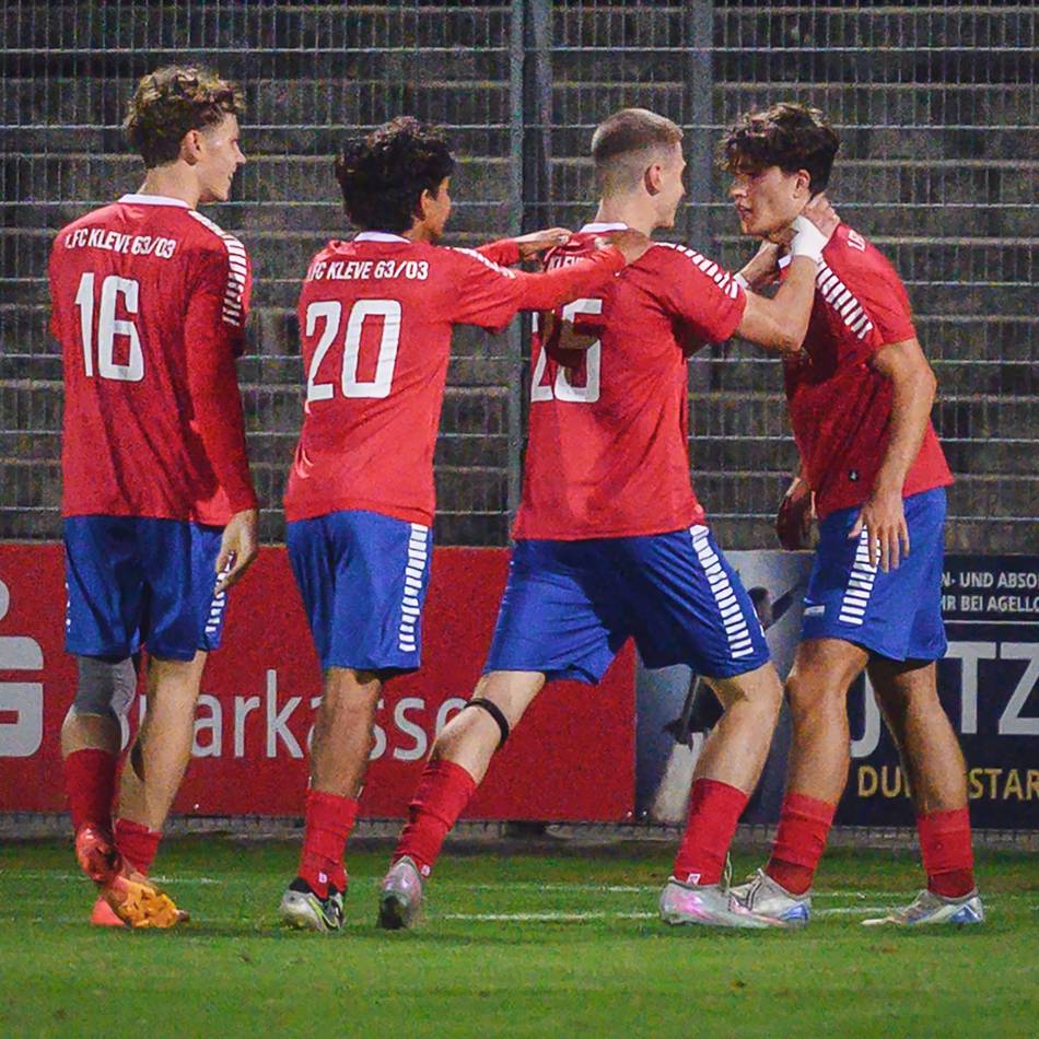 3:1 im Pokal gegen den 1. FC Monheim: Beim 1. FC Kleve sitzt der zweite Anzug viel besser als erwartet