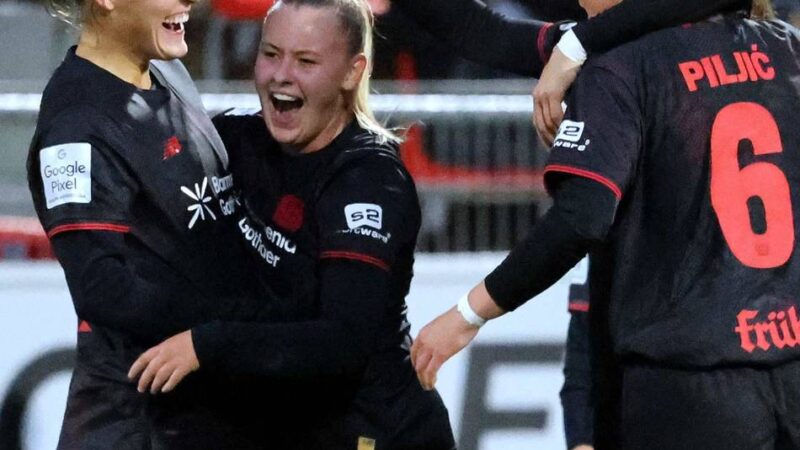 Bayers Frauen im Aufwind: Fußballerinnen feiern Statement-Sieg gegen Frankfurt