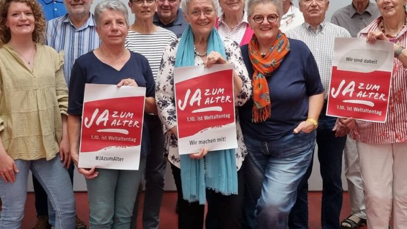 Weltaltentag im Rheinisch-Bergischen Kreis: „Ja zum Alter“ – viele Angebote für die ältere Generation