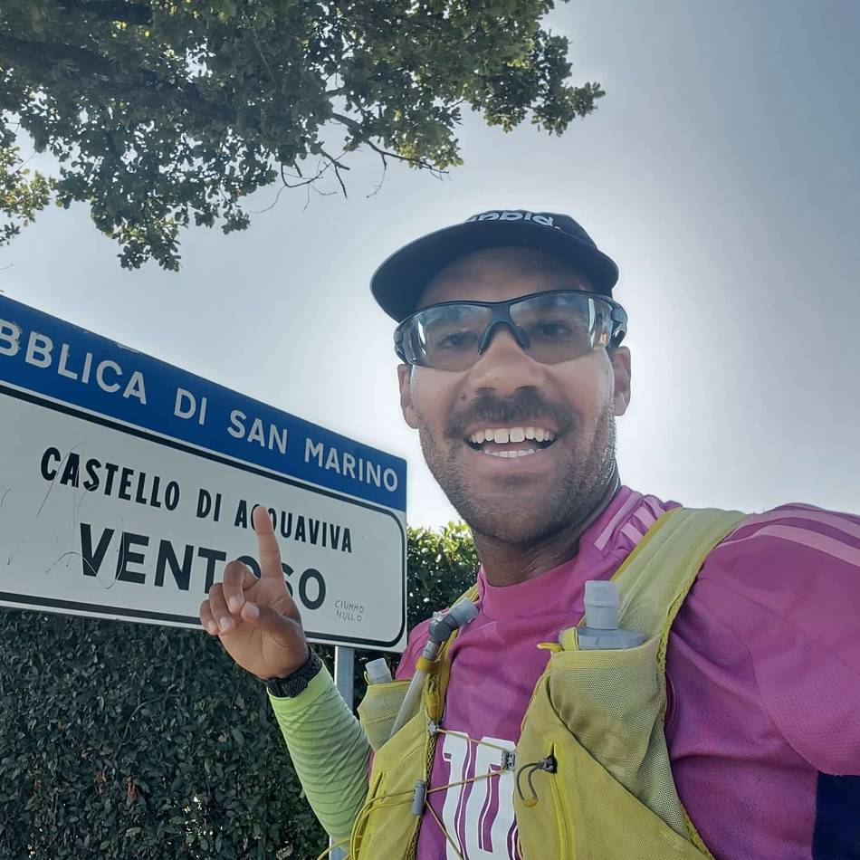 Trans-Europa-Lauf 2025: „Es ist vollbracht“ – Leroy Mabikounou ist in San Marino