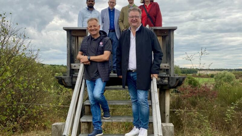 In Wemb: Aussichtsplattform auf höchstem Punkt Weezes eröffnet