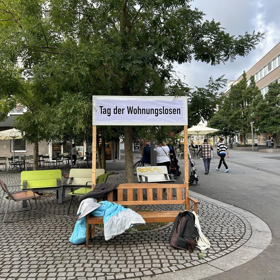 Obdachlosigkeit in Mönchengladbach: Aktionstag für Wohnungslose auf Rheydter Markt