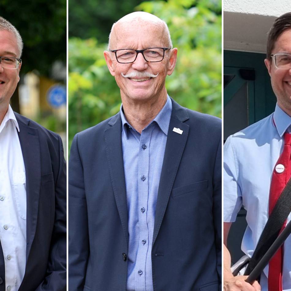 Kommunalwahl 2025: Drei Fragen, drei Bewerber – so ticken die Jüchener Bürgermeisterkandidaten