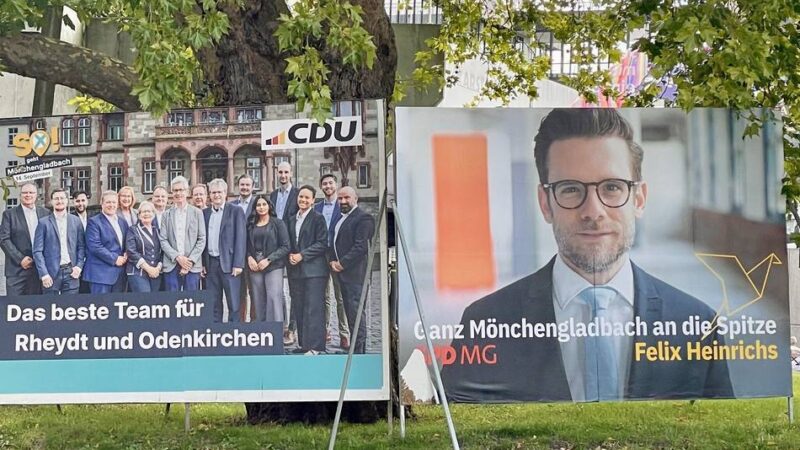 Kommunalwahl 2025 in Mönchengladbach: Jetzt machen die Kandidaten für das Stichwahl-Duell mobil