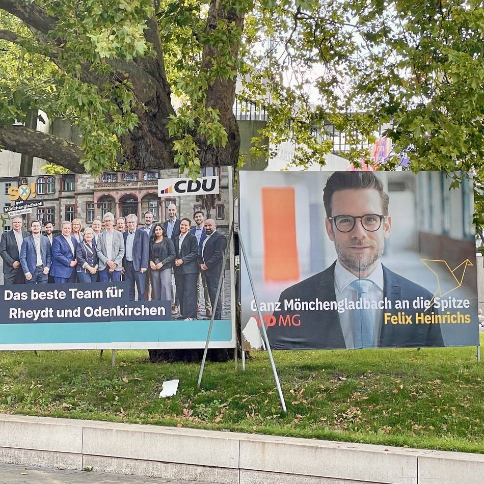Kommunalwahl 2025 in Mönchengladbach: Jetzt machen die Kandidaten für das Stichwahl-Duell mobil