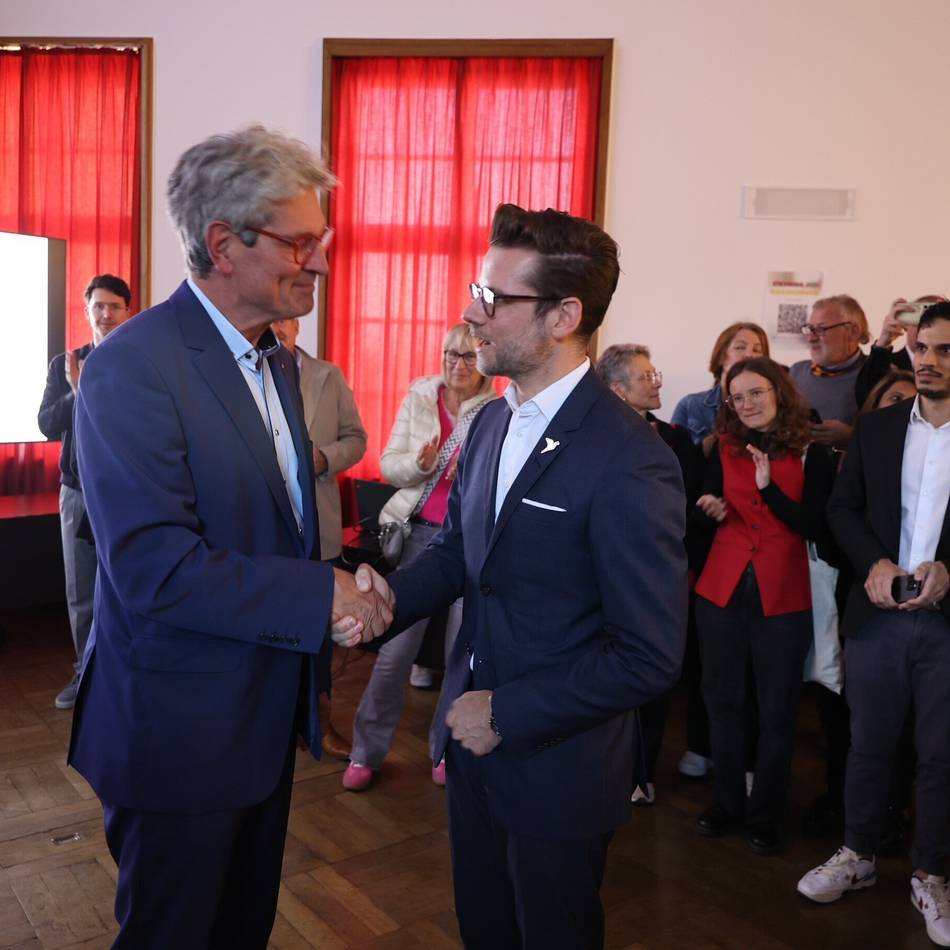 Kommunalwahl 2025 in Mönchengladbach: Felix Heinrichs (SPD) bleibt Oberbürgermeister, Christof Wellens (CDU) holt 36,4 Prozent