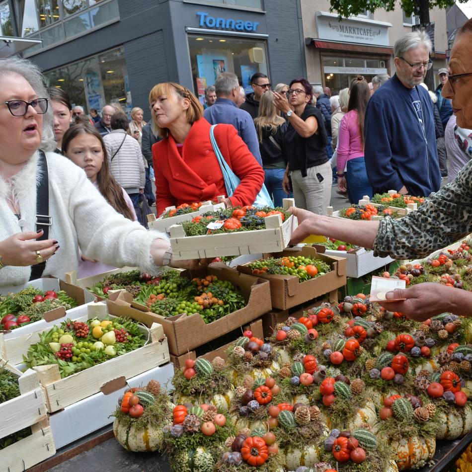 Traditionssonntag in Ratingen: Großes Verwöhnprogramm beim Bauernmarkt