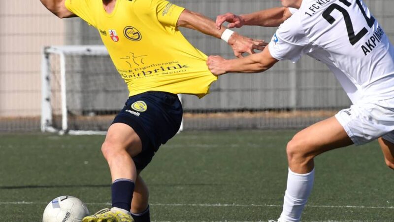Defensivleistung erschreckend schwach: 1. FC Kleve muss jetzt im Krisenmodus spielen