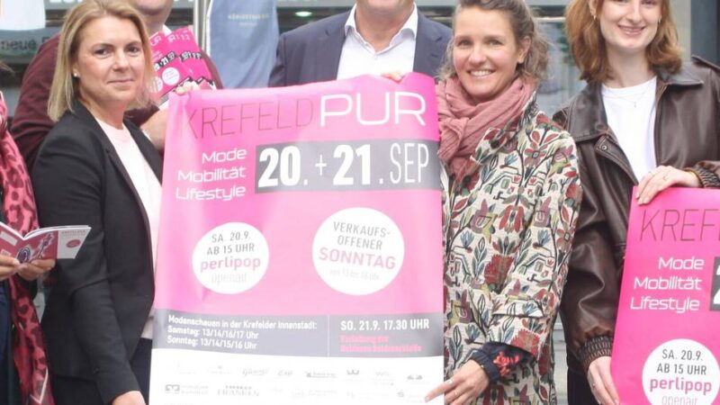 Modefestival lockt in Innenstadt: „Krefeld Pur“ feiert mit Tanz und Genuss