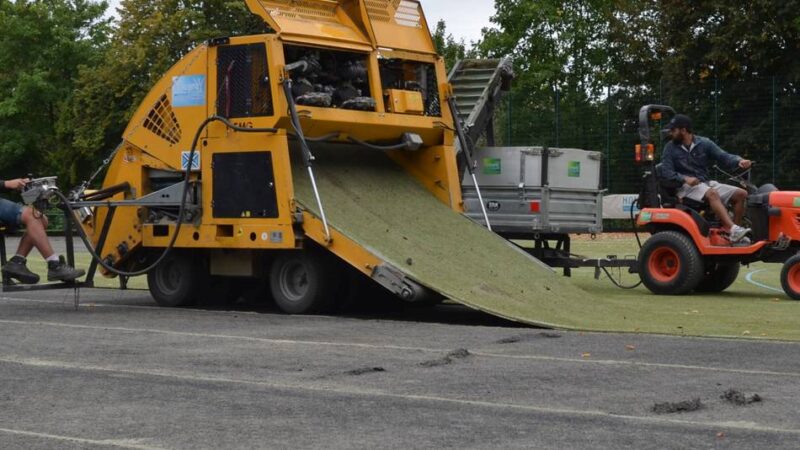 Sport in Meerbusch: Kunstrasenplatz „Am Eisenbrand“ wird erneuert
