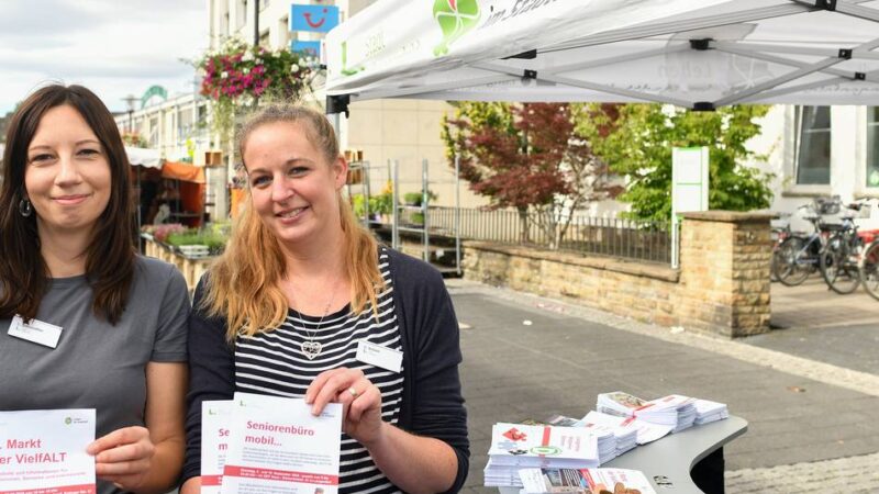 Am 1. Oktober in Langenfeld: Infostand zum Internationalen Tag der älteren Menschen